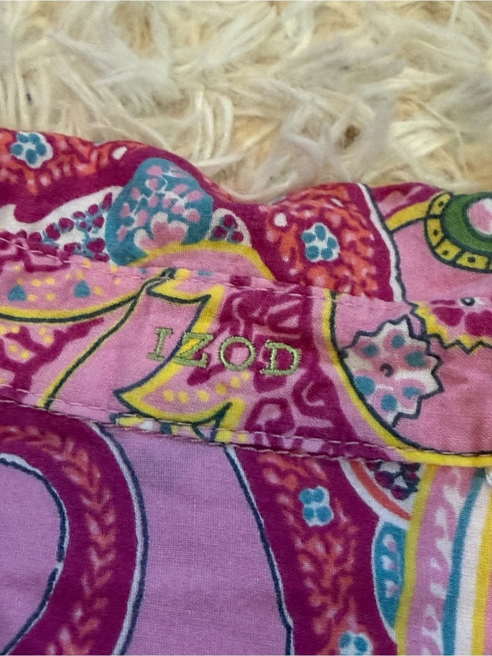 Izod Button Up Blouse